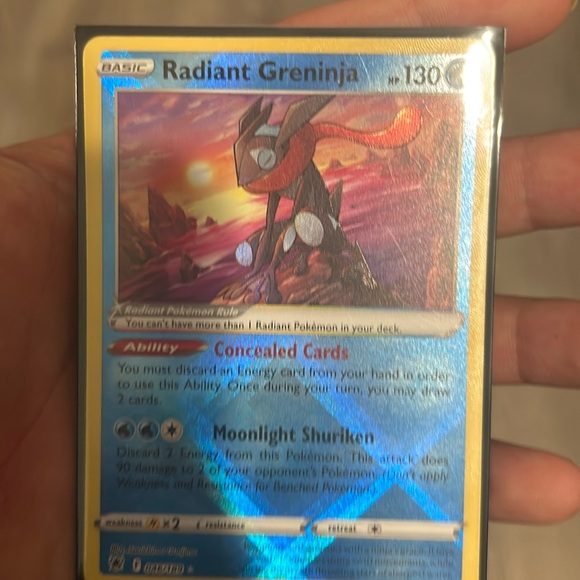 Exclusive most rarest Pokémon card only touched air for 1 minute great condition